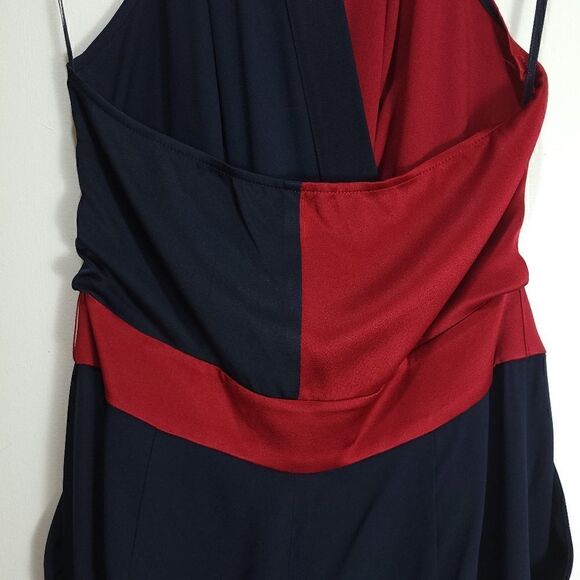 NWT Diane Von Furstenberg Alexander Navy Jumpsuit - Picture 14 of 16